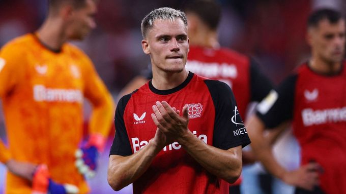 Florian Wirtz v dresu Leverkusenu