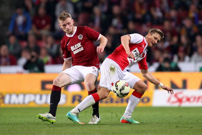 SL, Sparta-Slavia: Jakub Brabec - Milan Škoda