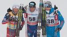 SP v NMNM 2016:  Martin Johnsrud Sundby, Maurice Manificat a Sergej Usťugov