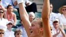 Je konec. Petra Kvitová je v semifinále Wimbledonu