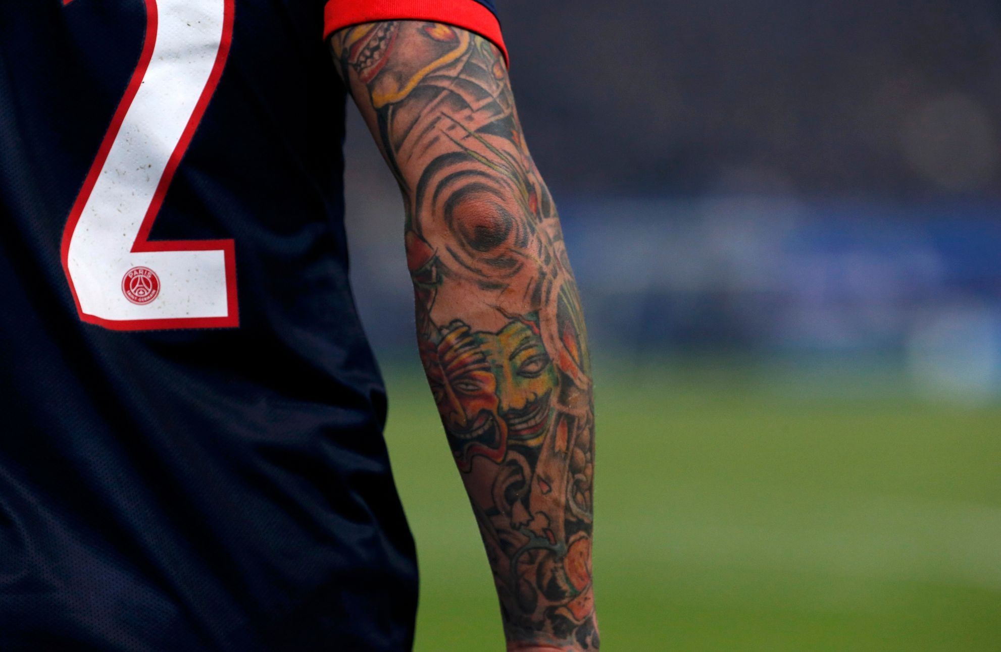 Tetování Ezequiela Lavezziho