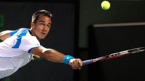 Tenista Lukáš Rosol na turnaji Masters v Miami