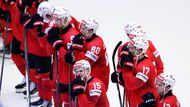Smutní Švýcaři po zápase MS 2025 Česko - Švýcarsko