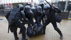 Bělorusko zatýkání opozice