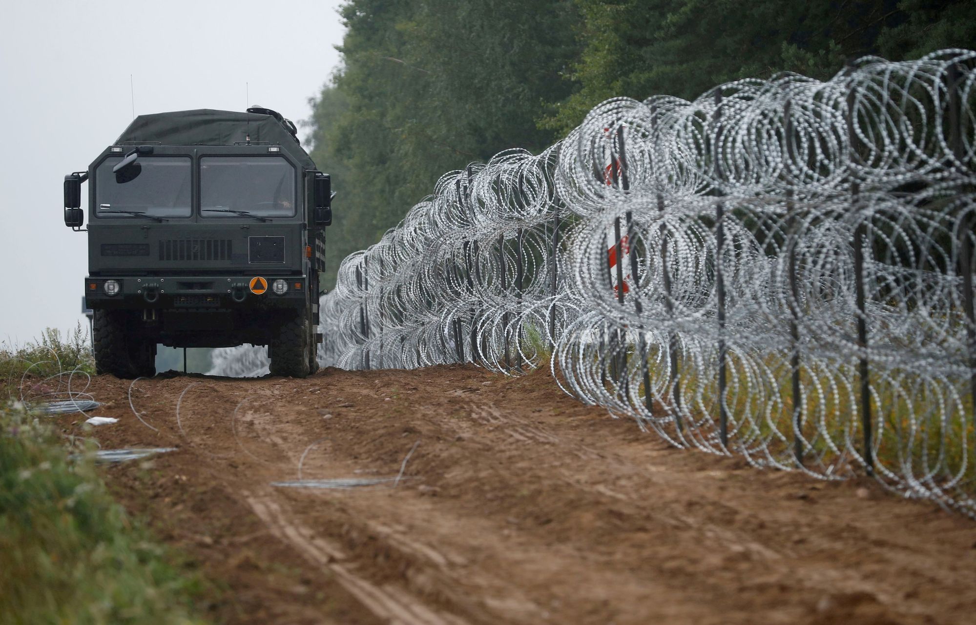 polsko bělorusko hranice migrace