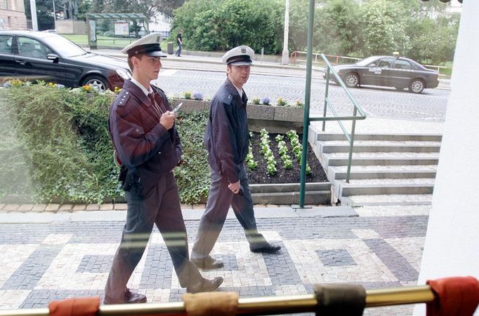 Posílené policejní hlídky na Pohořelci.