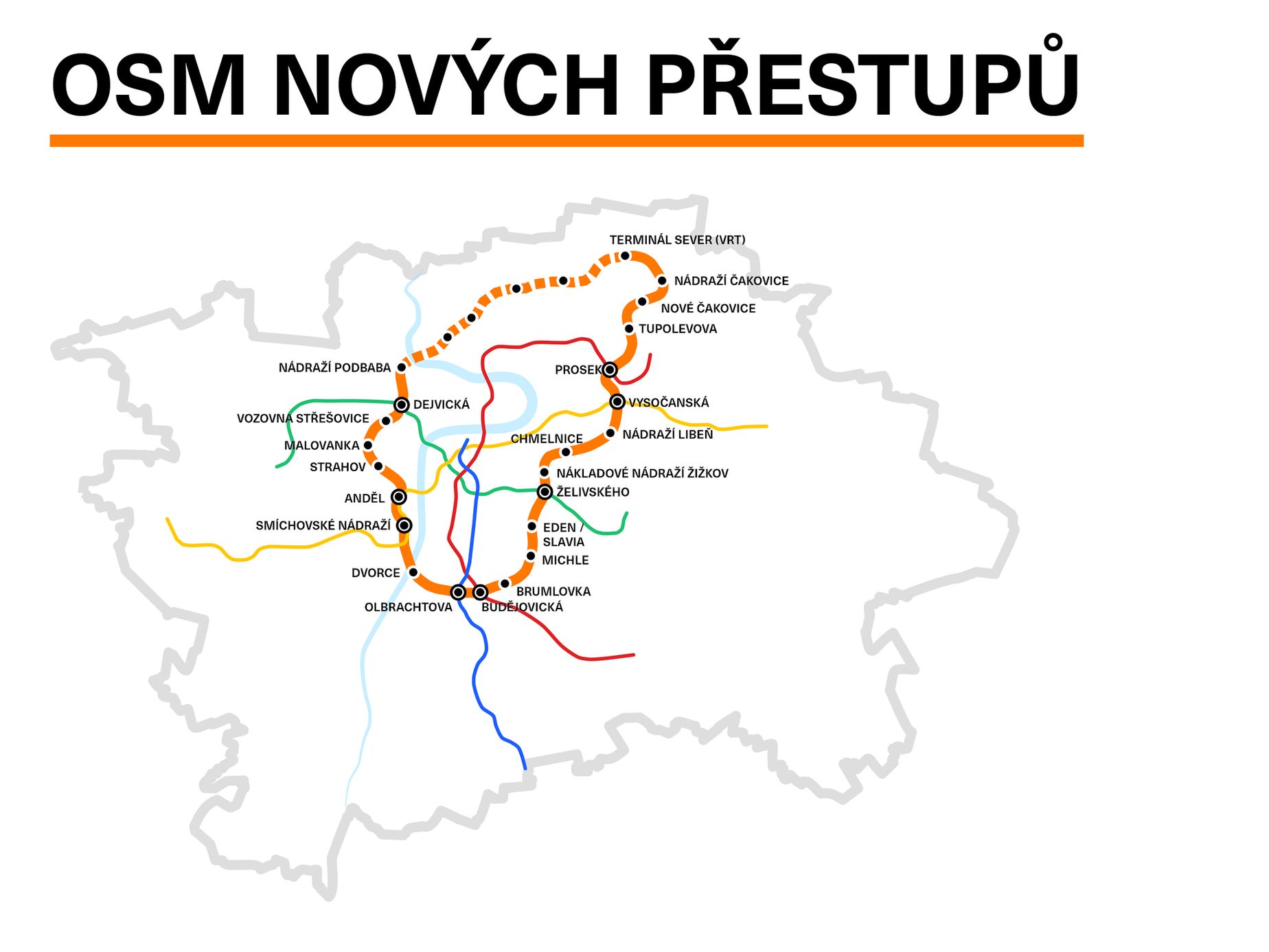 Experti chválí nápad na novou okružní linku metra v Praze. Ulevila by centru, tvrdí thumbnail
