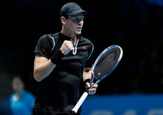 Tomáš Berdych na Turnaji mistrů 2013