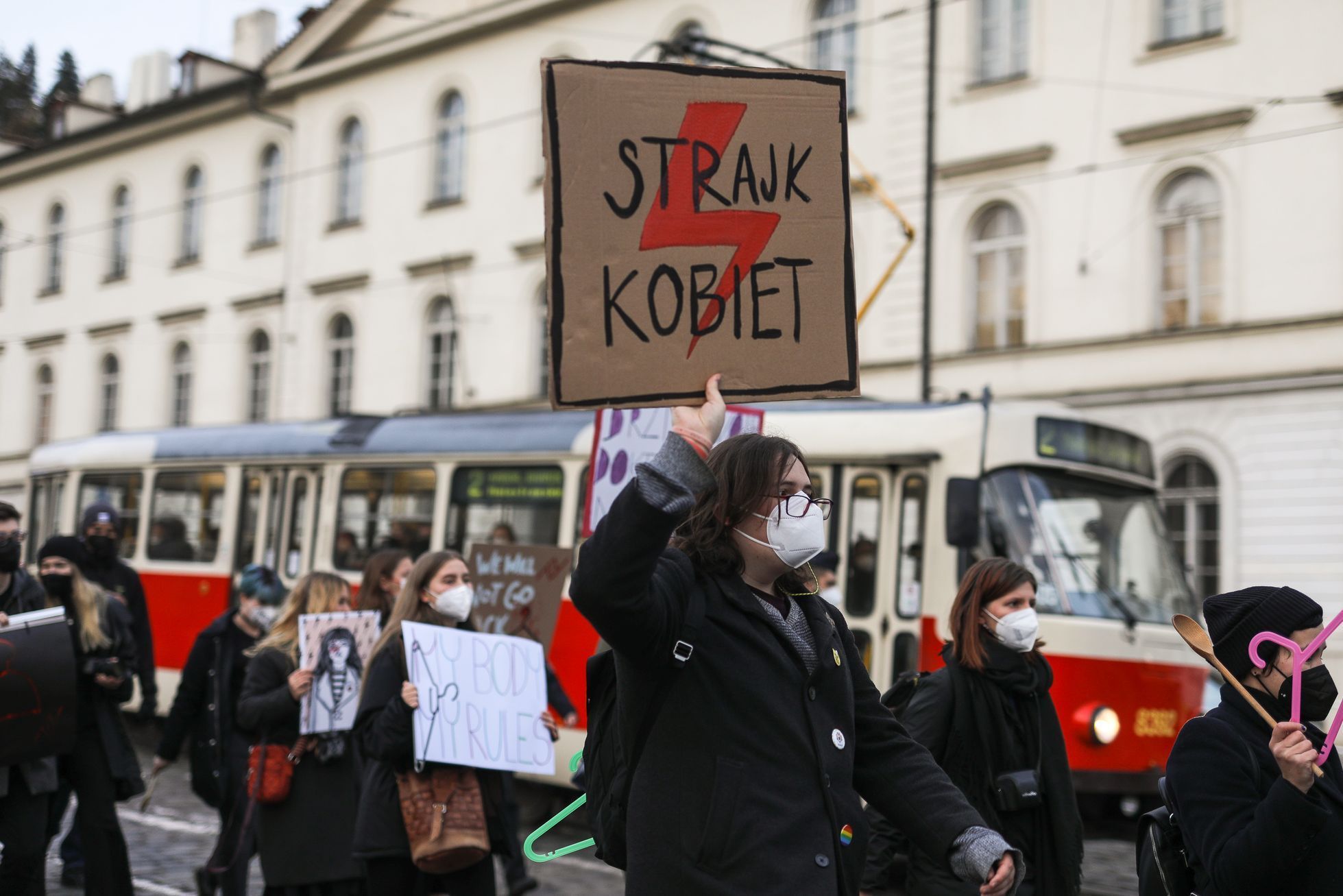 Pochod za právo na bezpečný přístup k potratům, demonstrace, interrupce