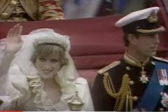 Video: Podívejte se na zrestaurované záběry ze svatby princezny Diany ve špičkové kvalitě