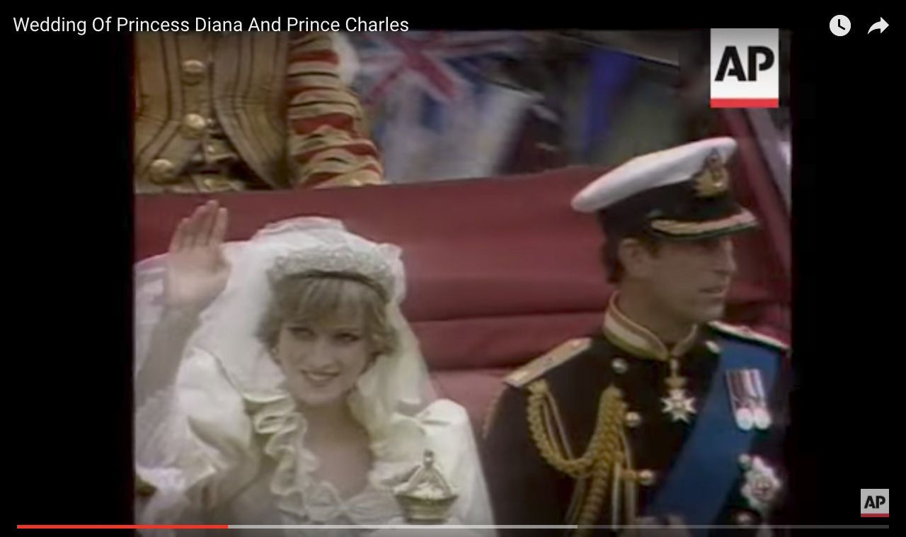 Svatba princezny Diany - zrestaurovaný videozáznam