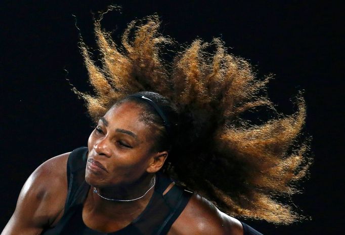 Serena Williamsová ve finále Australian Open 2017