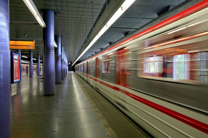 Stanice Zličín na lince B pražského metra