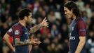 LM, PSG-Real: Daniel Alvés a Edinson Cavani