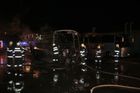V Olomouci hořel zaparkovaný autobus, škoda 4,5 milionu