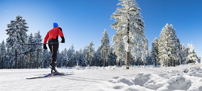 Rakousko, Dachstein, lyžování, ilustrační foto