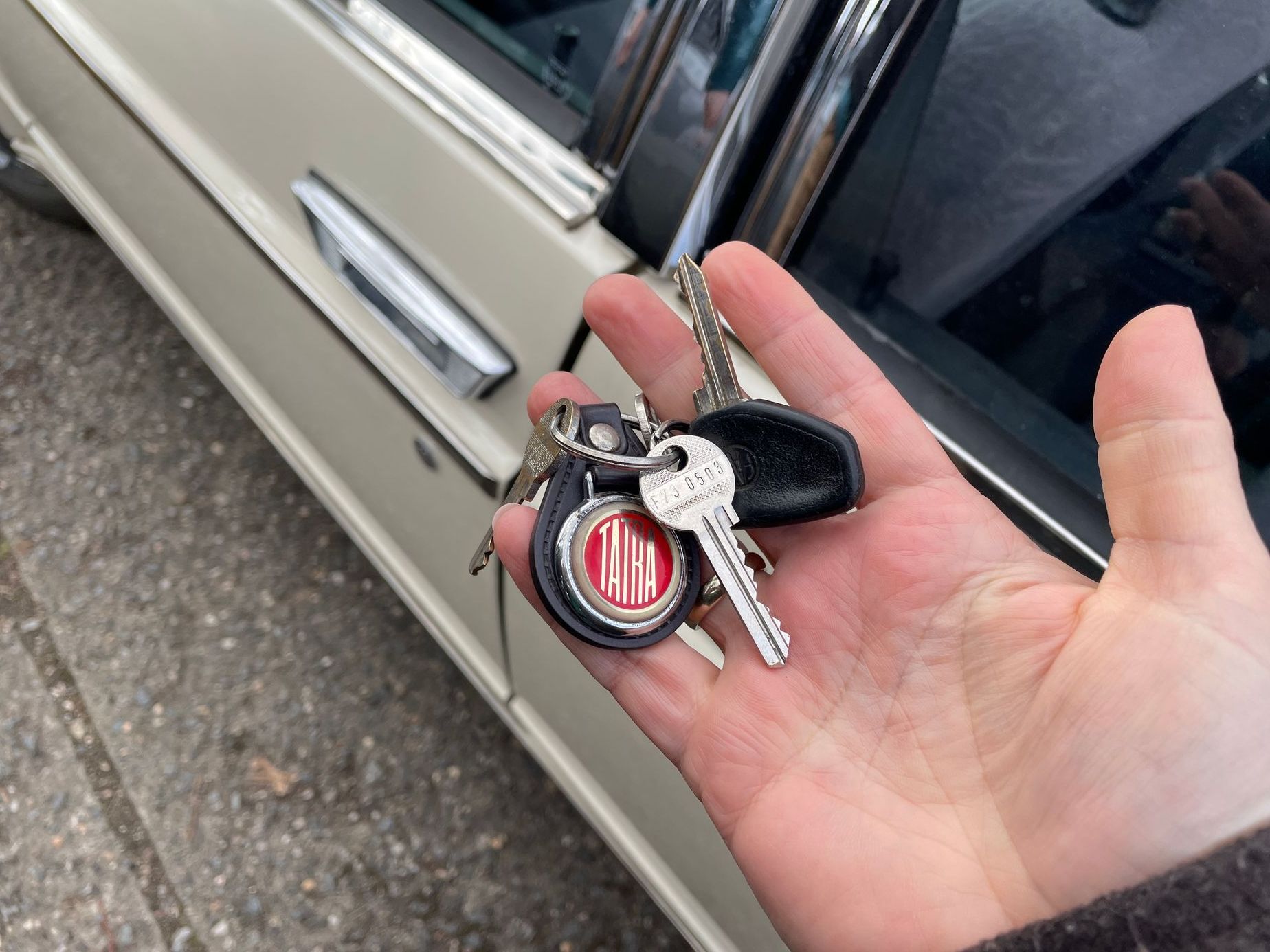 Tatra 613 a majitel Michal Hekrdla
