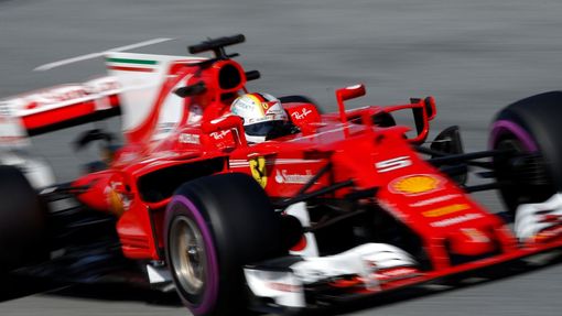F1 2017: Sebastian Vettel, Ferrari