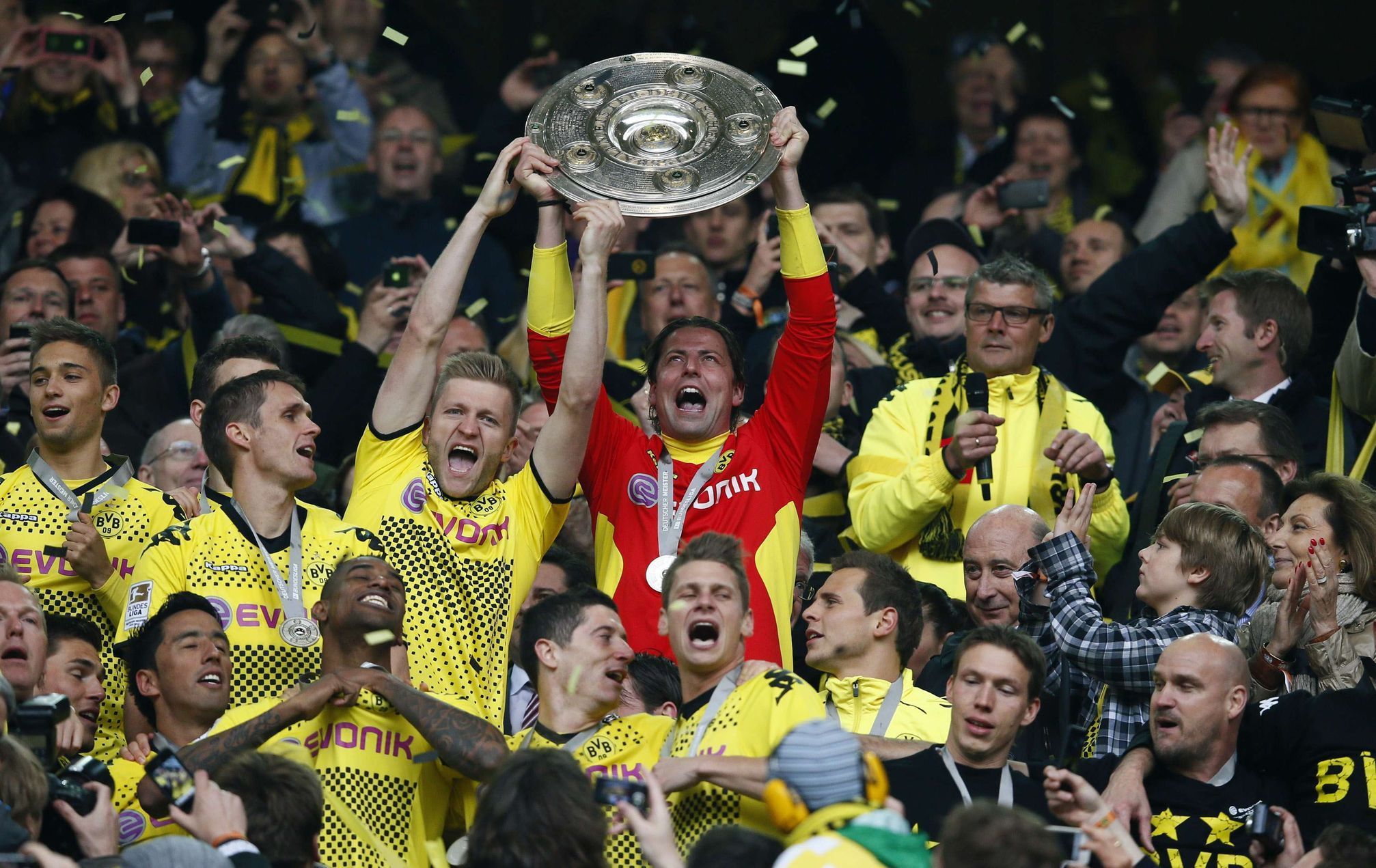 Dortmund slaví titul v bundelize