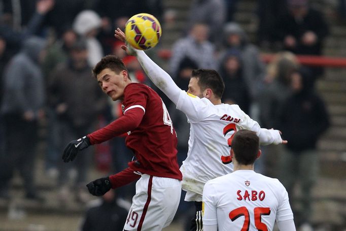 Příprava, Sparta - Trenčín: Patrik Schick