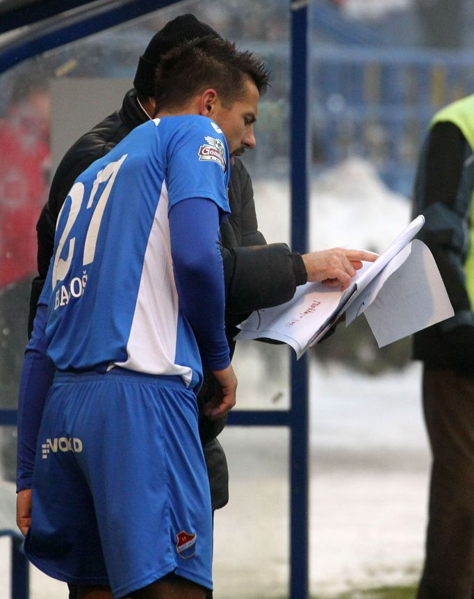 Fotbal, Baník Ostrava - České Budějovice: Milan Baroš