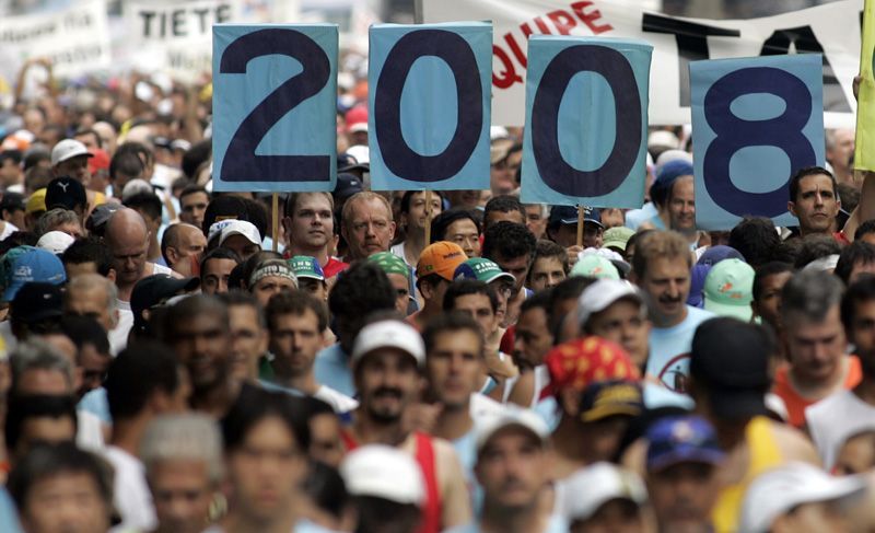 Nový rok 2008: Sao Paolo