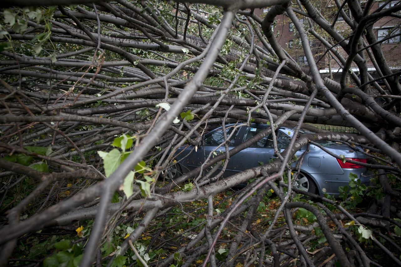 Foto: Bouře Sandy řádí na východním pobřeží USA