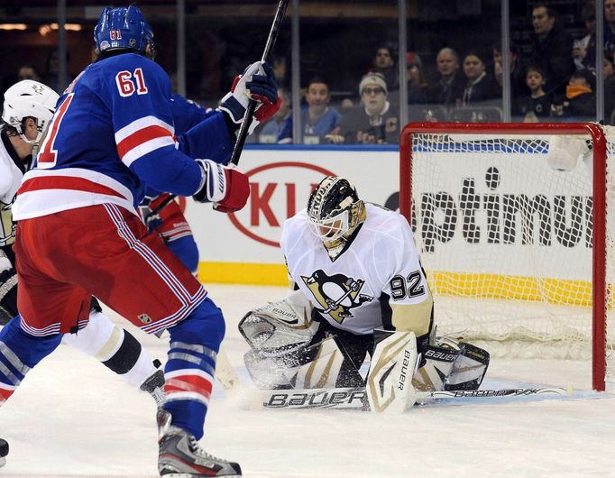 NHL, New York Rangers - Pittsburgh Penguins: Rick Nash - Tomáš Vokoun