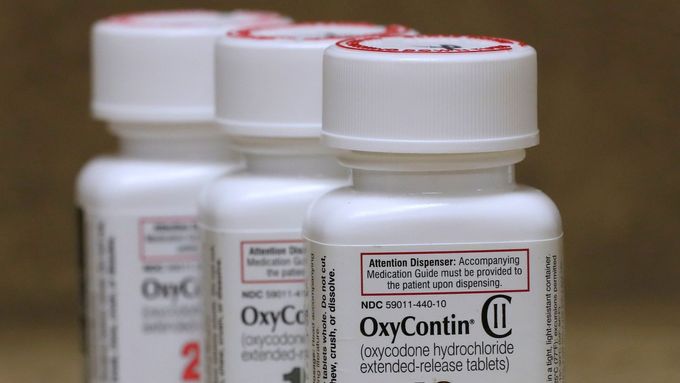 Lék OxyContin od americké firmy Purdue Pharma