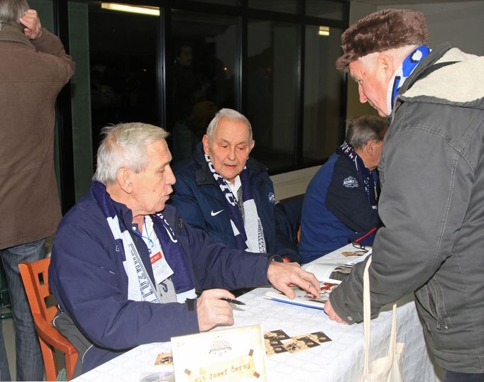 autogramiáda legend Komety - Josef Černý a Rudolf Potsch