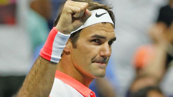 Roger Federer na US Open.