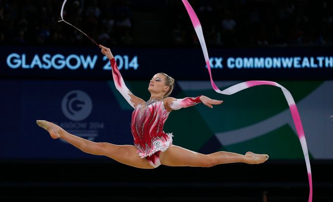 Hry Commonwealthu: Amelia Colemanová, Nový Zéland - moderní gymnastika, stuha