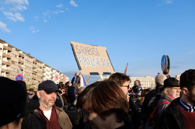 Lidé z Letné (demonstrace 16. listopadu 2019)