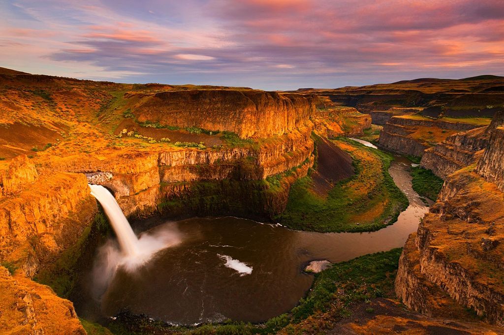 Obrazem: Nejkrásnější vodopády světa / Palouse Falls