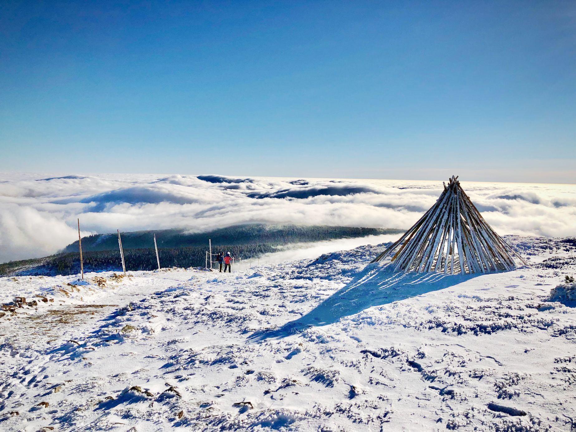 Fotogalerie / Inverzní počasí v Krkonoších