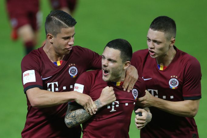 Radost Sparty ve finále MOL Cupu Liberec - Sparta Praha