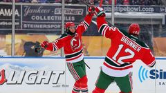 NHL: Stadium Series-New York Rangers at New Jersey Devils