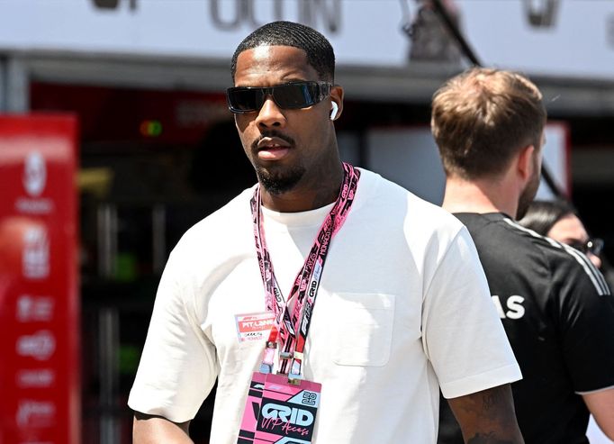 Fotbalista Marcus Thuram před VC Monaka F1 2025