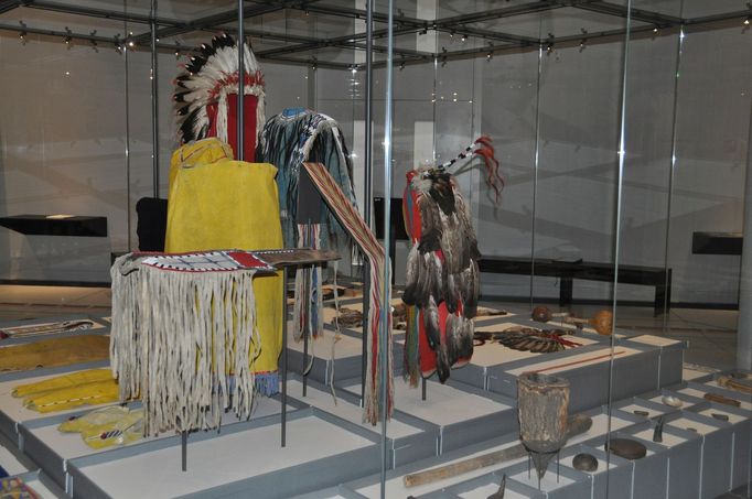 Pohled do nově otevřené části Humboldtova fóra.