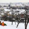 zima-praha-sníh-počasí-závěje