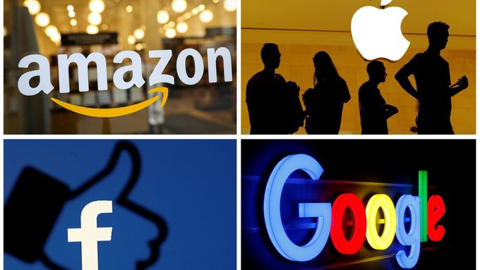 Digitální daň se týká internetových gigantů jako je Amazon, Facebook nebo Google.