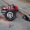 Srážka motorky a auta