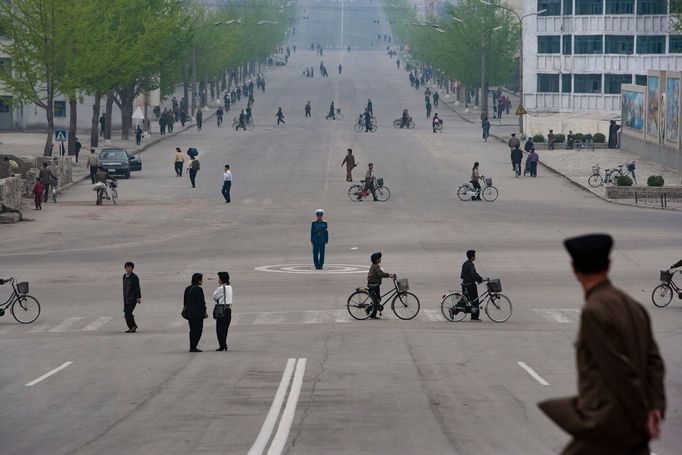 Jan Šibík: Severní Korea / fotografie z výstavy fotografií v pražském Karolinu, 2024