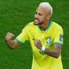 Neymar slaví gól ve čtvrtfinále MS 2022 Chorvatsko - Brazílie