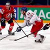 Hokej, MS 2013, Česko - Kanada: Zbyněk Irgl - Matt Read (24) a Wayne Simmonds