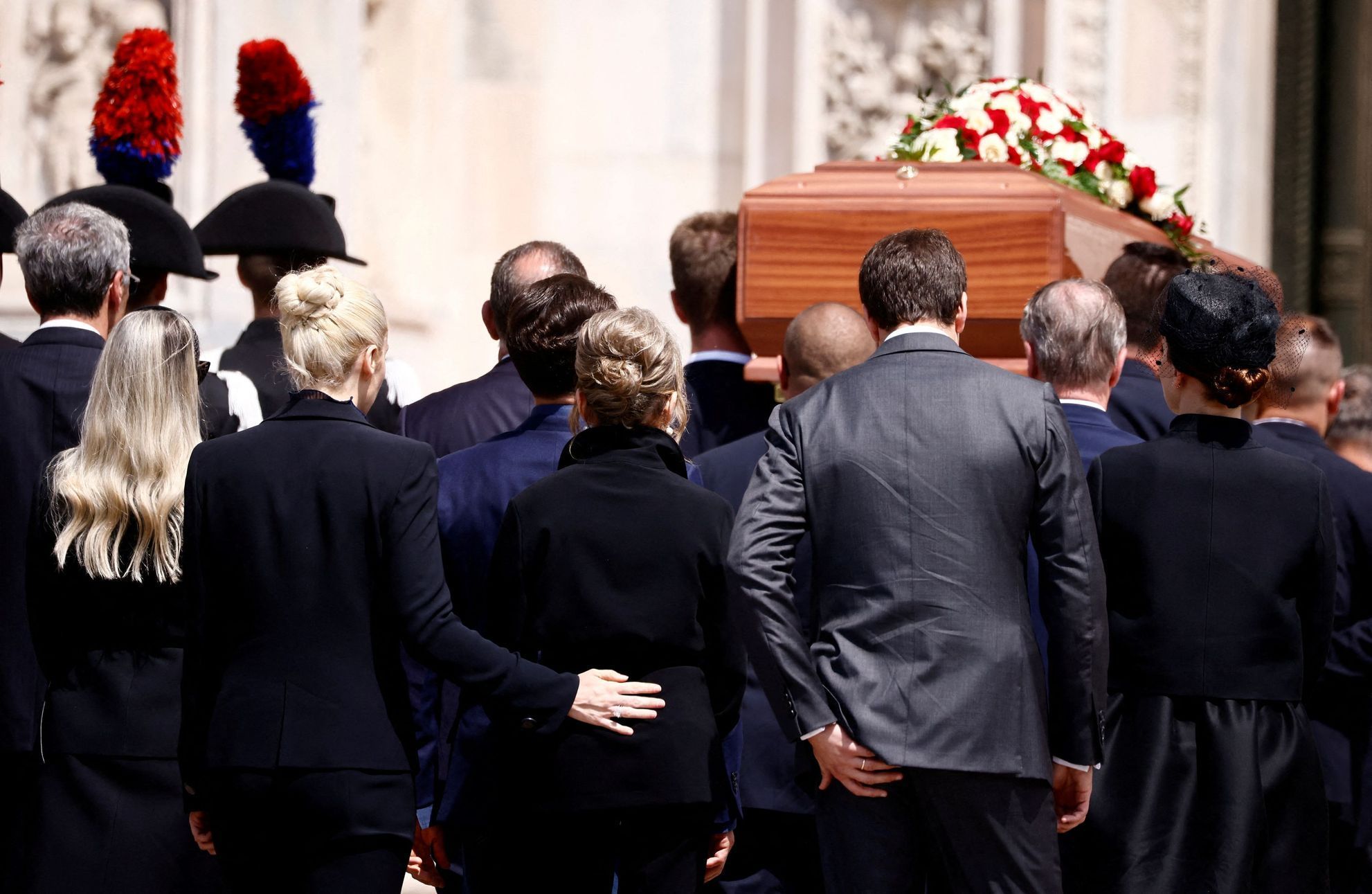 Silvio Berlusconi, pohřeb, Milán.