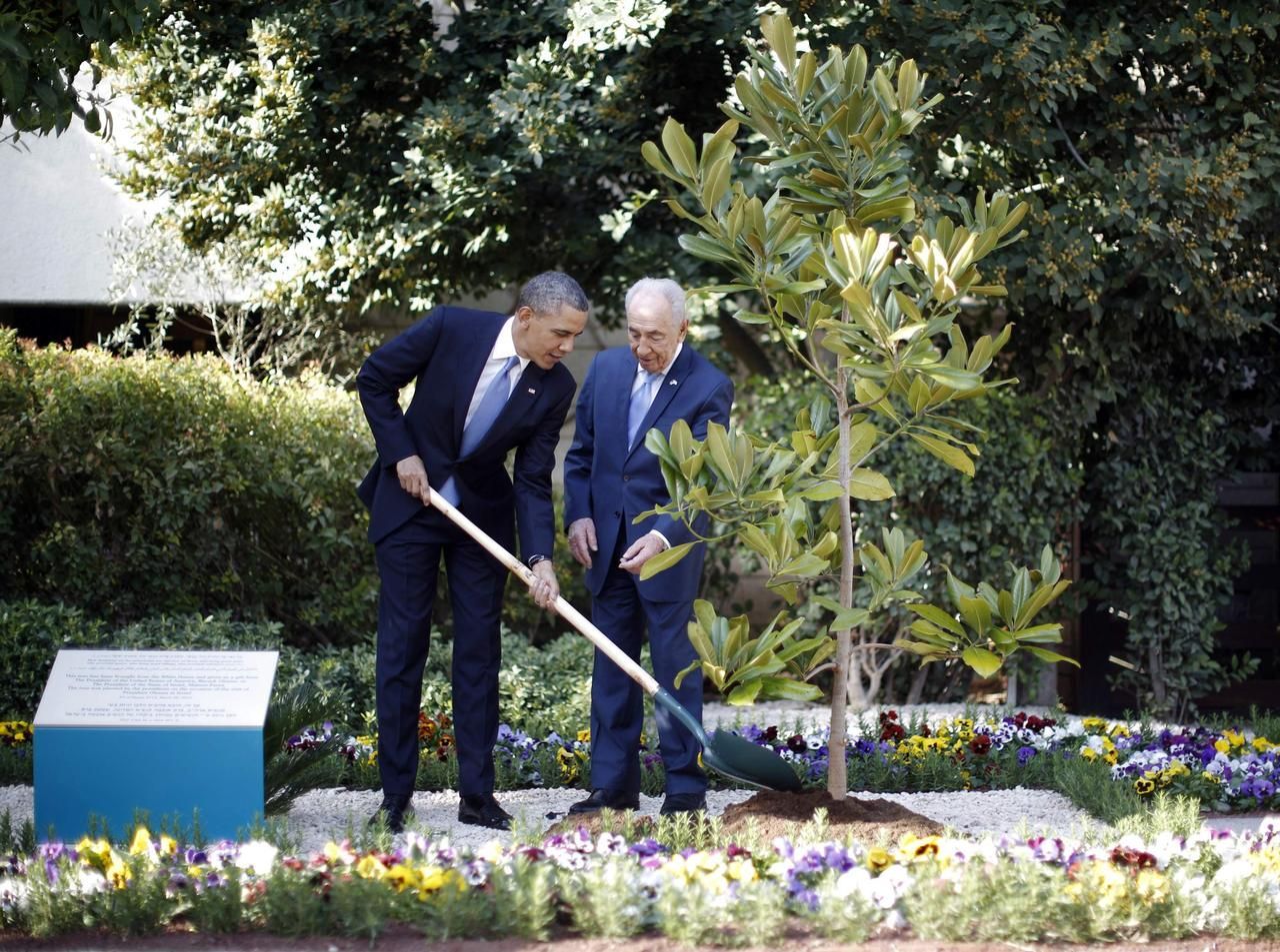 Fotogalerie: Obama v Izraeli
