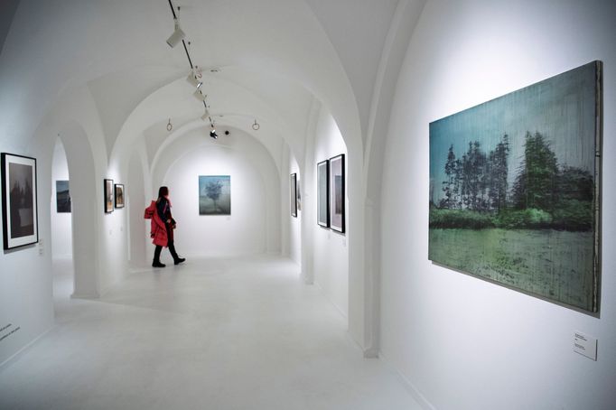 Snímek z výstavy děl Siegfrieda Herze.