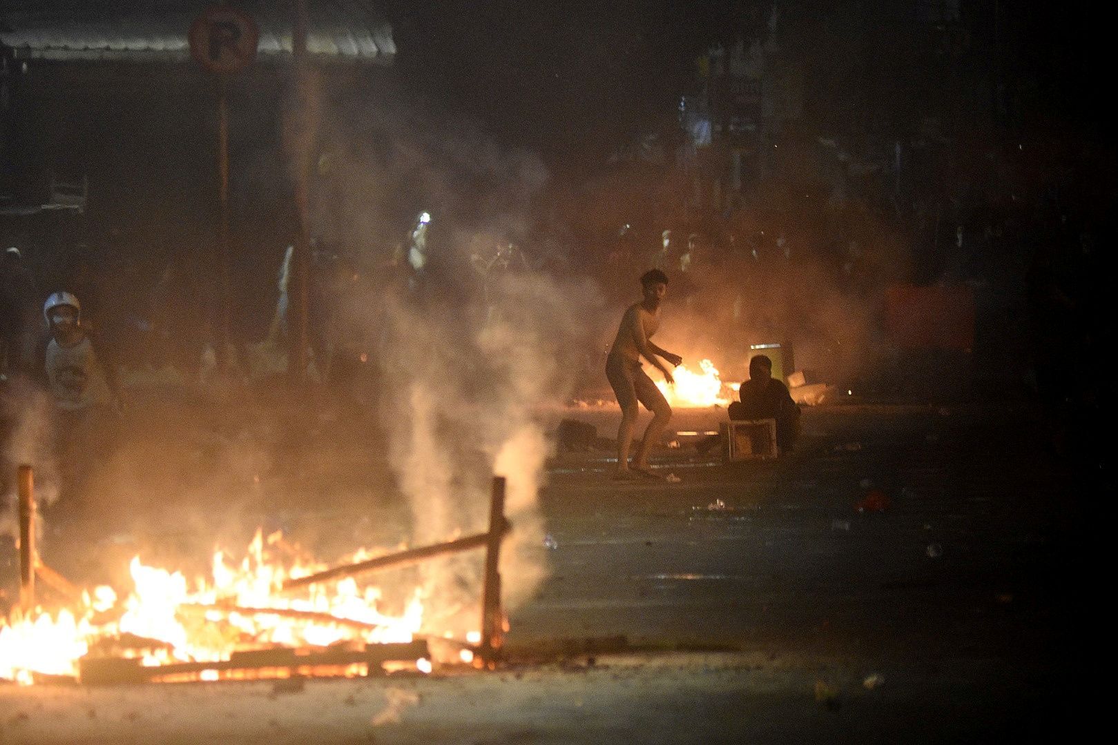 Protesty na Jakartě