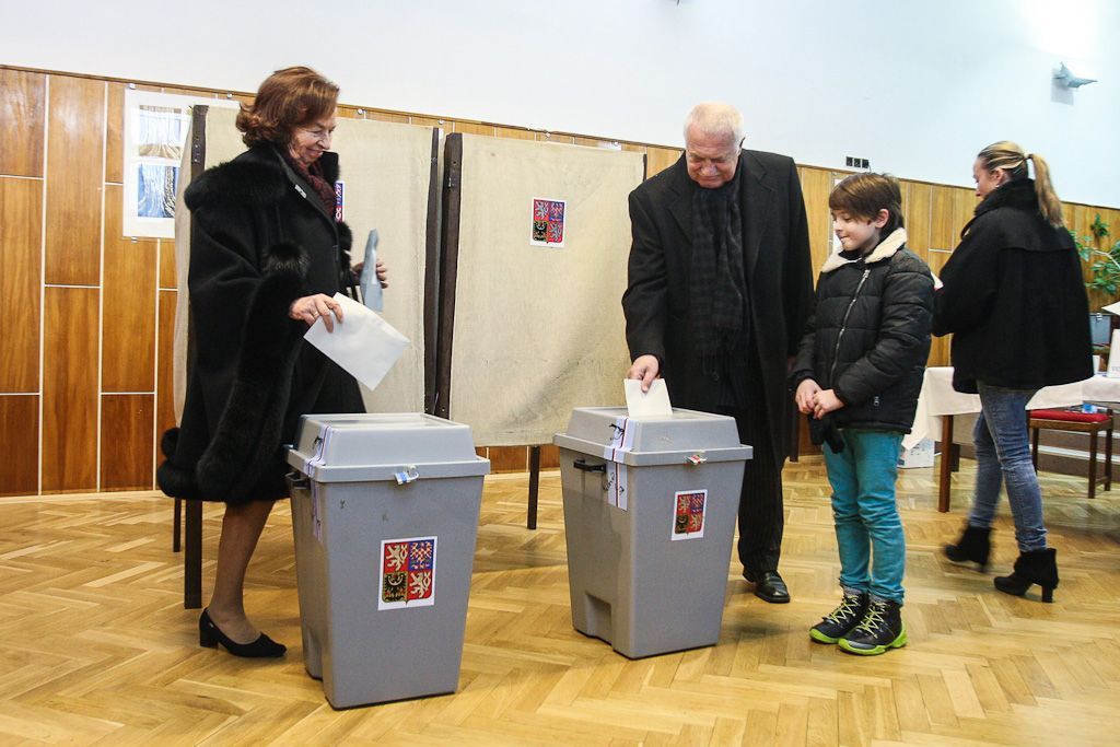 Prezident Václav Klaus volí prezidenta